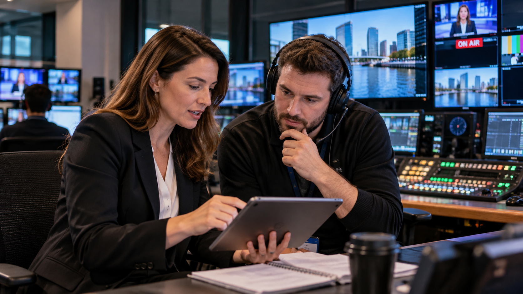 Tax Advisor in Salford Quays advising a broadcast technician