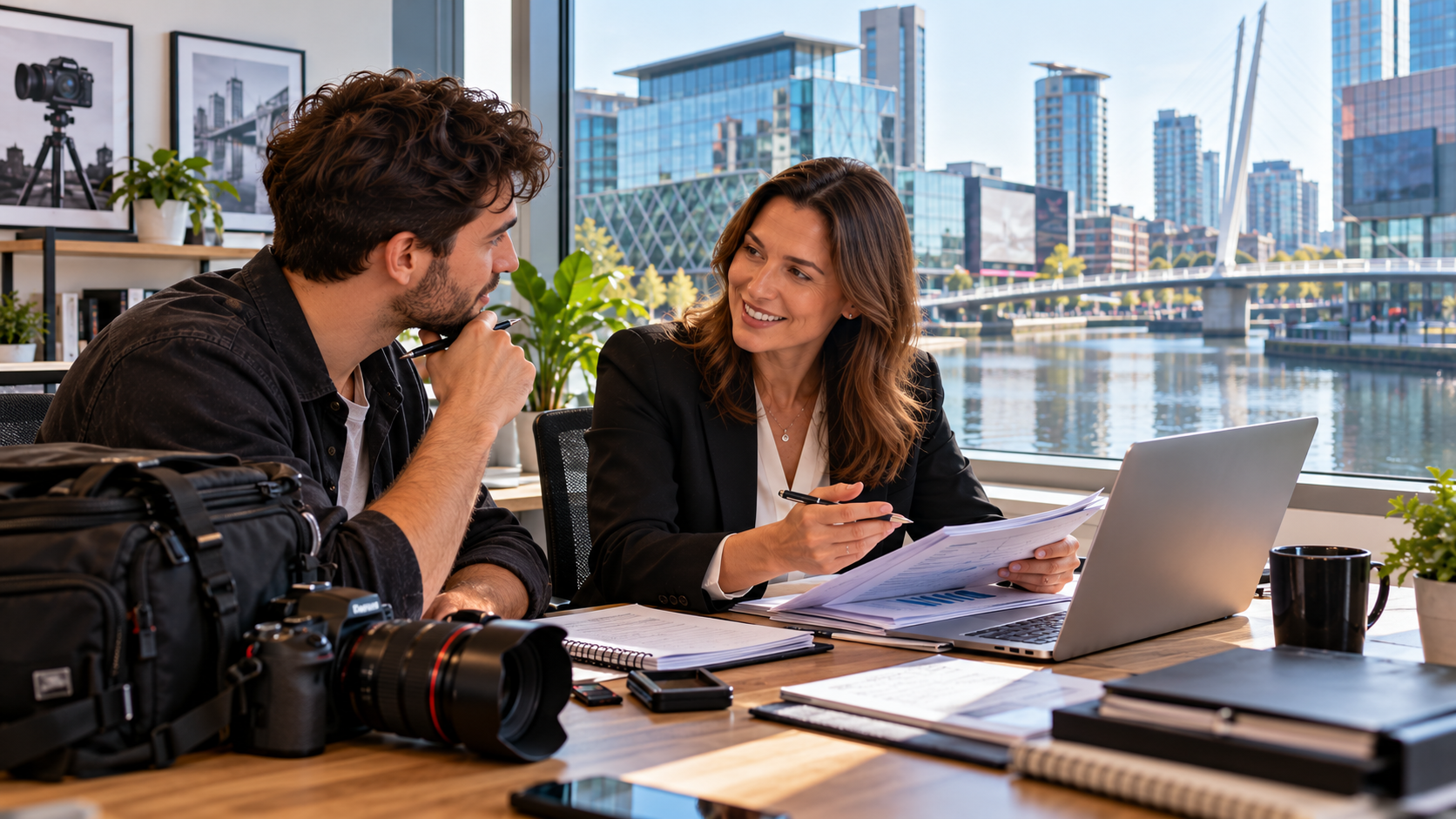 Tax Consultant in Salford advising a media freelancer
