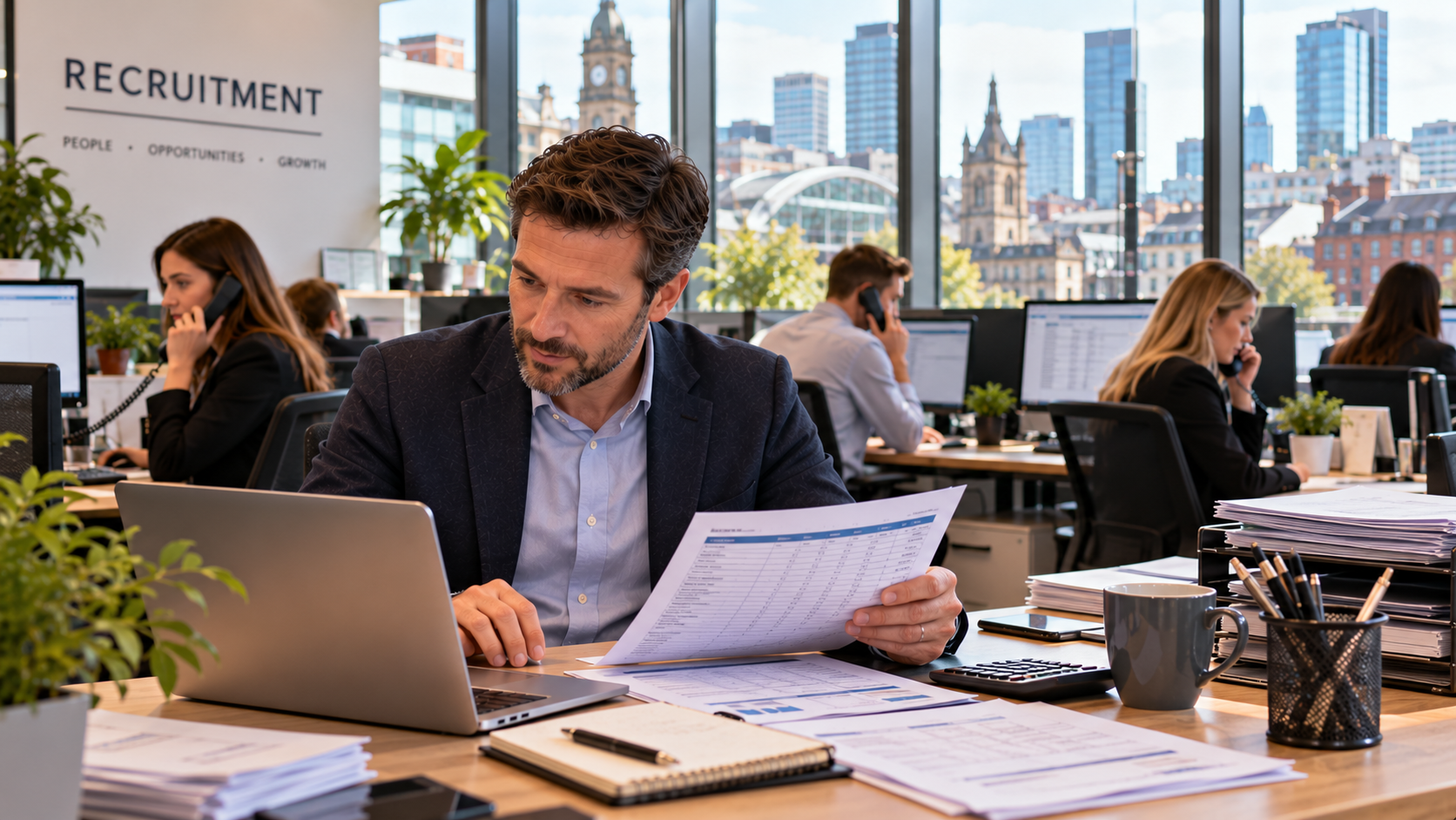 Business tax consultant supporting Piccadilly recruitment agencies