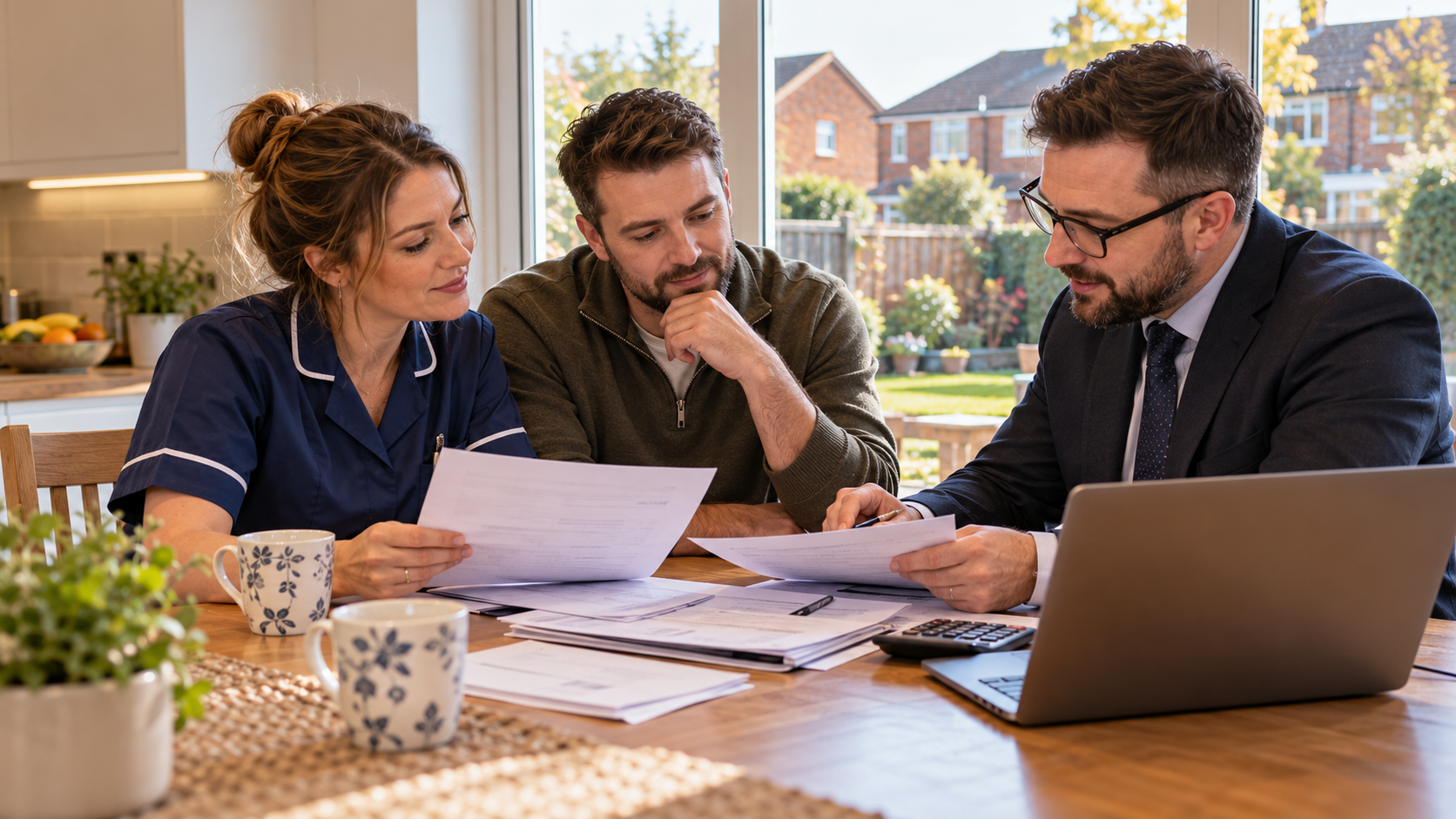 Personal Tax Advisor in Wigan helping a local family