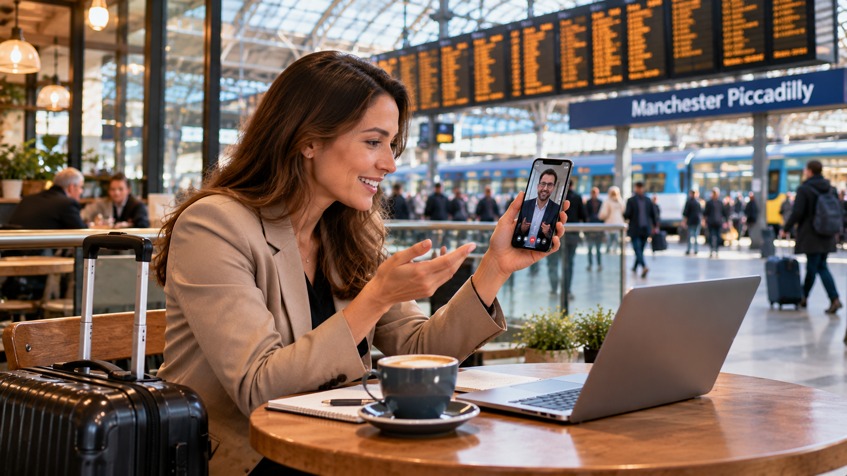 Tax Advisor in Piccadilly giving quick tax advice by video