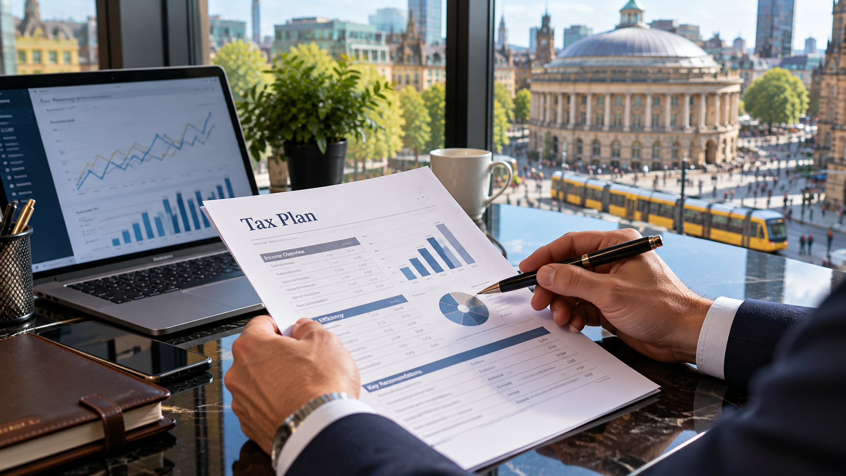 Tax planning services in St Peter’s Square