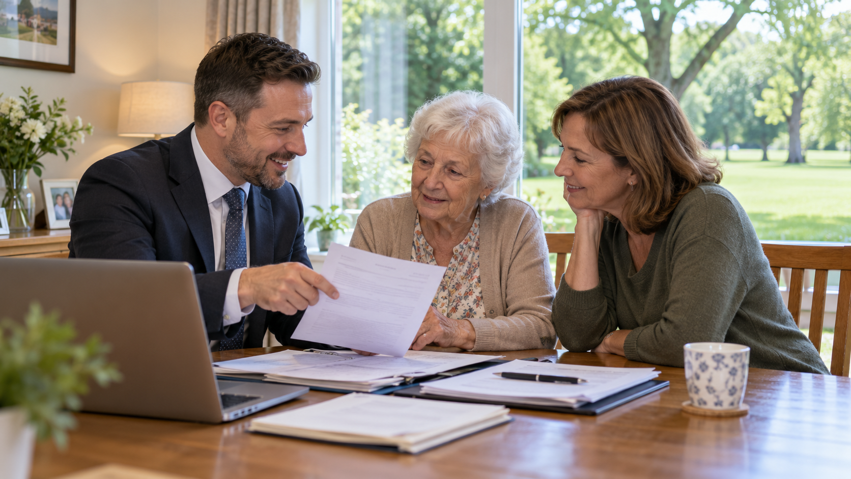 Tax Consultant in Prestwich helping a local family